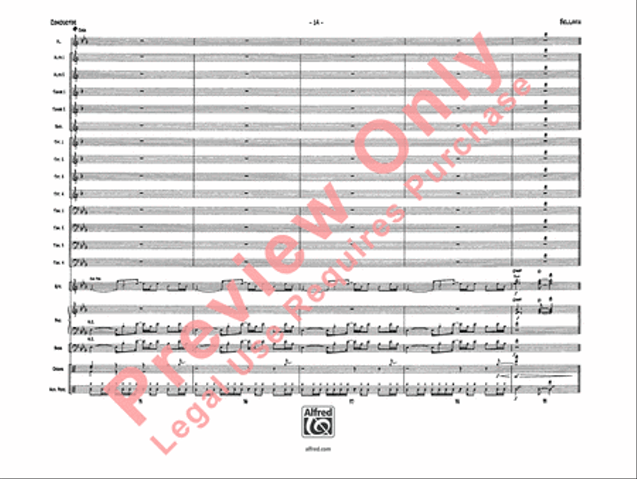 Bellavia Bellavia Jazz Ensemble scores gallery preview page 17