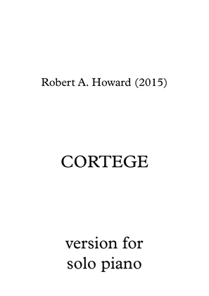 Cortege (Solo piano/organ version)