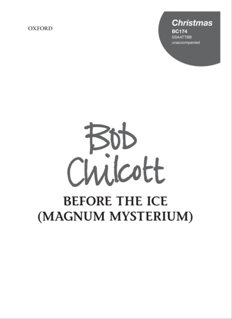Before the ice (O magnum mysterium) SSAATTBB scores gallery preview page 1