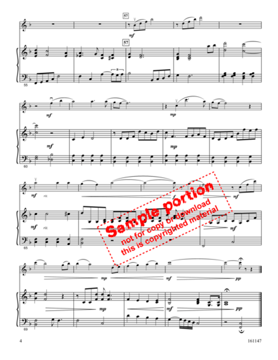 Were You There? Were You There? Violin Solo scores gallery preview page 4