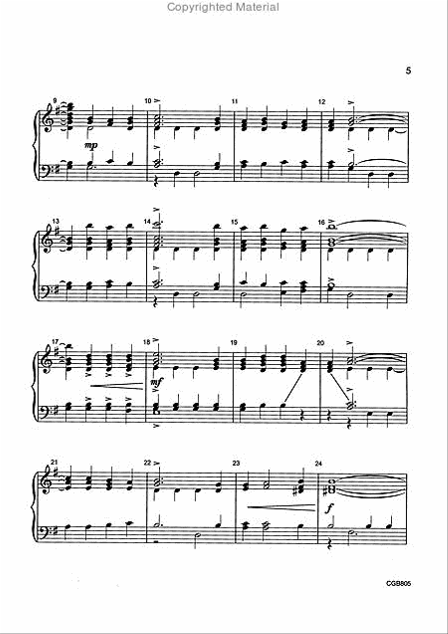 Music of the Masters 2 Handbell Choir scores gallery preview page 3