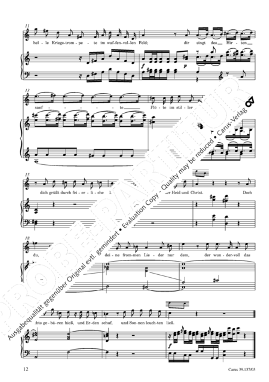 Die Tageszeiten 4-Part scores gallery preview page 13