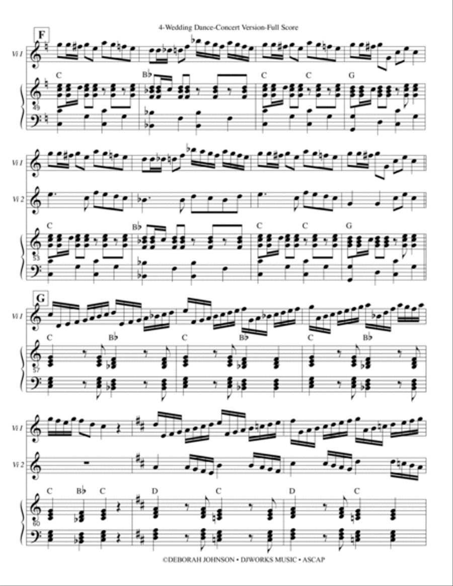 Wedding Dance for String Orchestra-Concert Version
