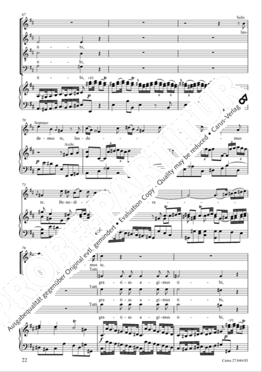Messa per il Santissimo Natale 4-Part scores gallery preview page 23