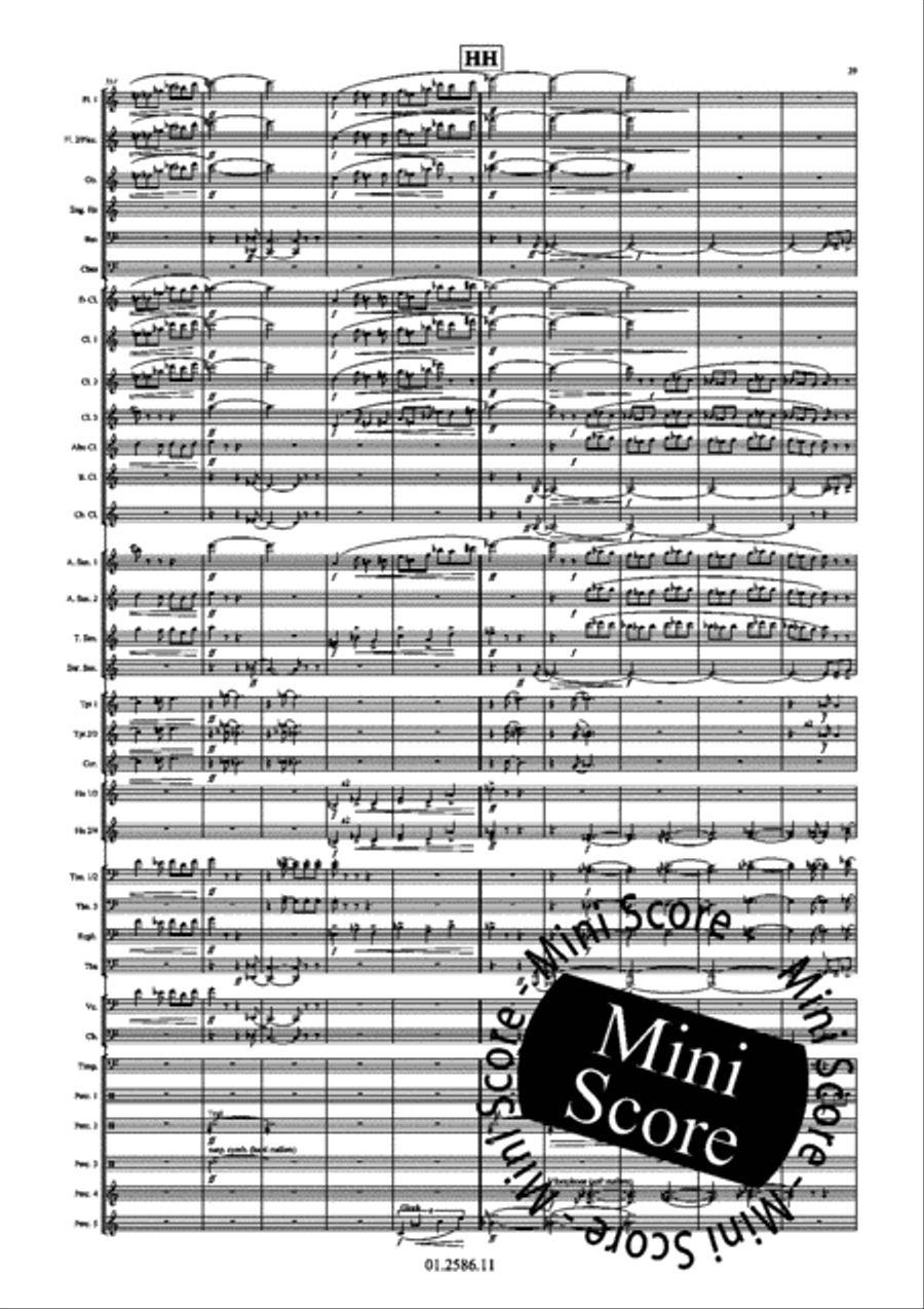 Skies Concert Band scores gallery preview page 47