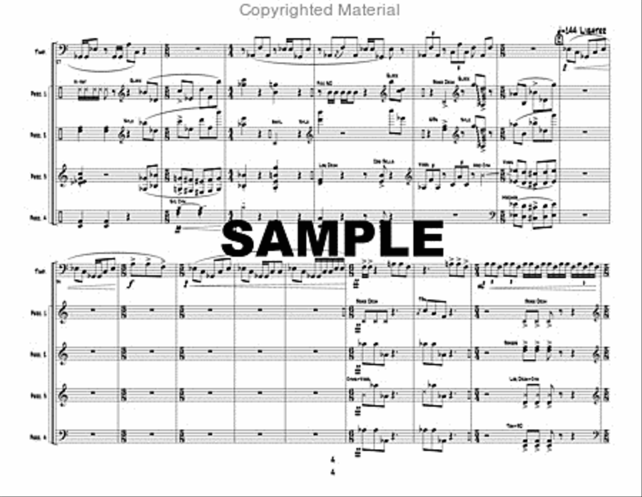 Divertissement Percussion Ensemble scores gallery preview page 5