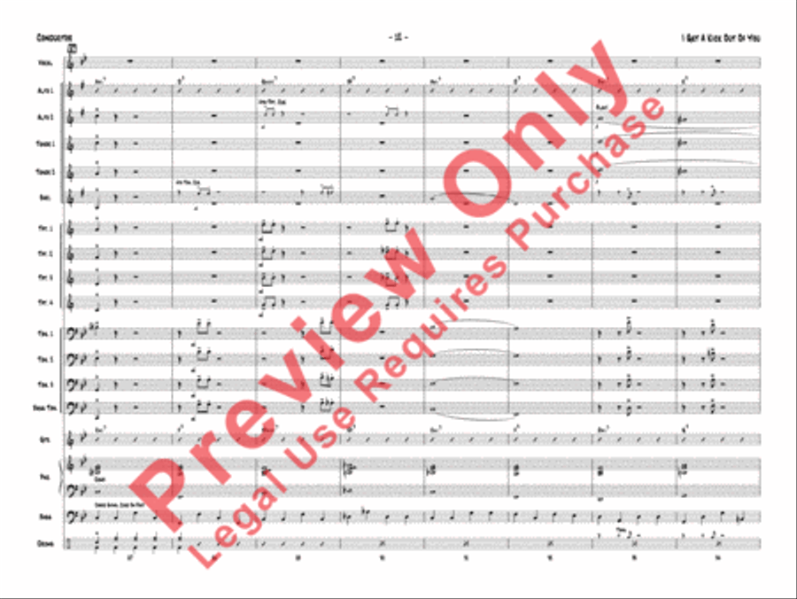I Get a Kick Out of You Jazz Ensemble scores gallery preview page 15