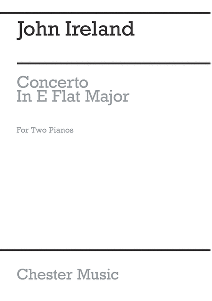 Piano Concerto In E Flat For Two Pianos