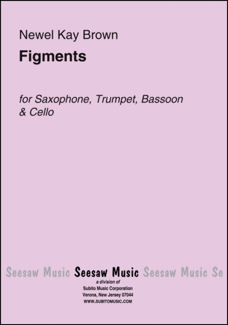 Figments Bassoon scores gallery preview page 1
