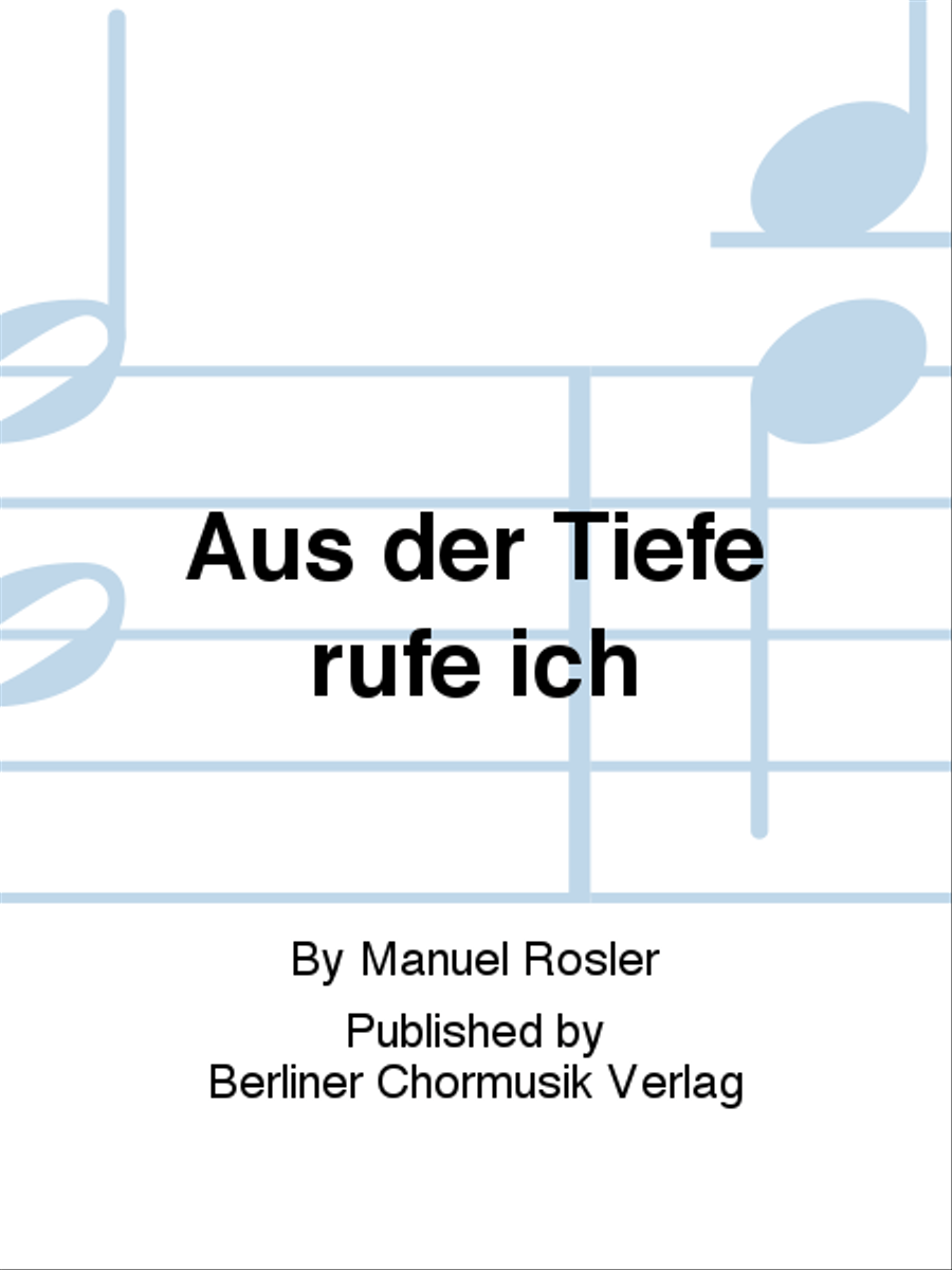 Aus der Tiefe rufe ich 4-Part scores gallery preview page 1