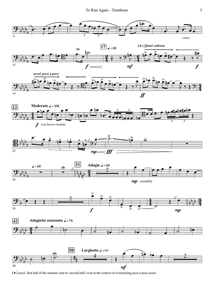 To Rise Again Piano scores gallery preview page 5