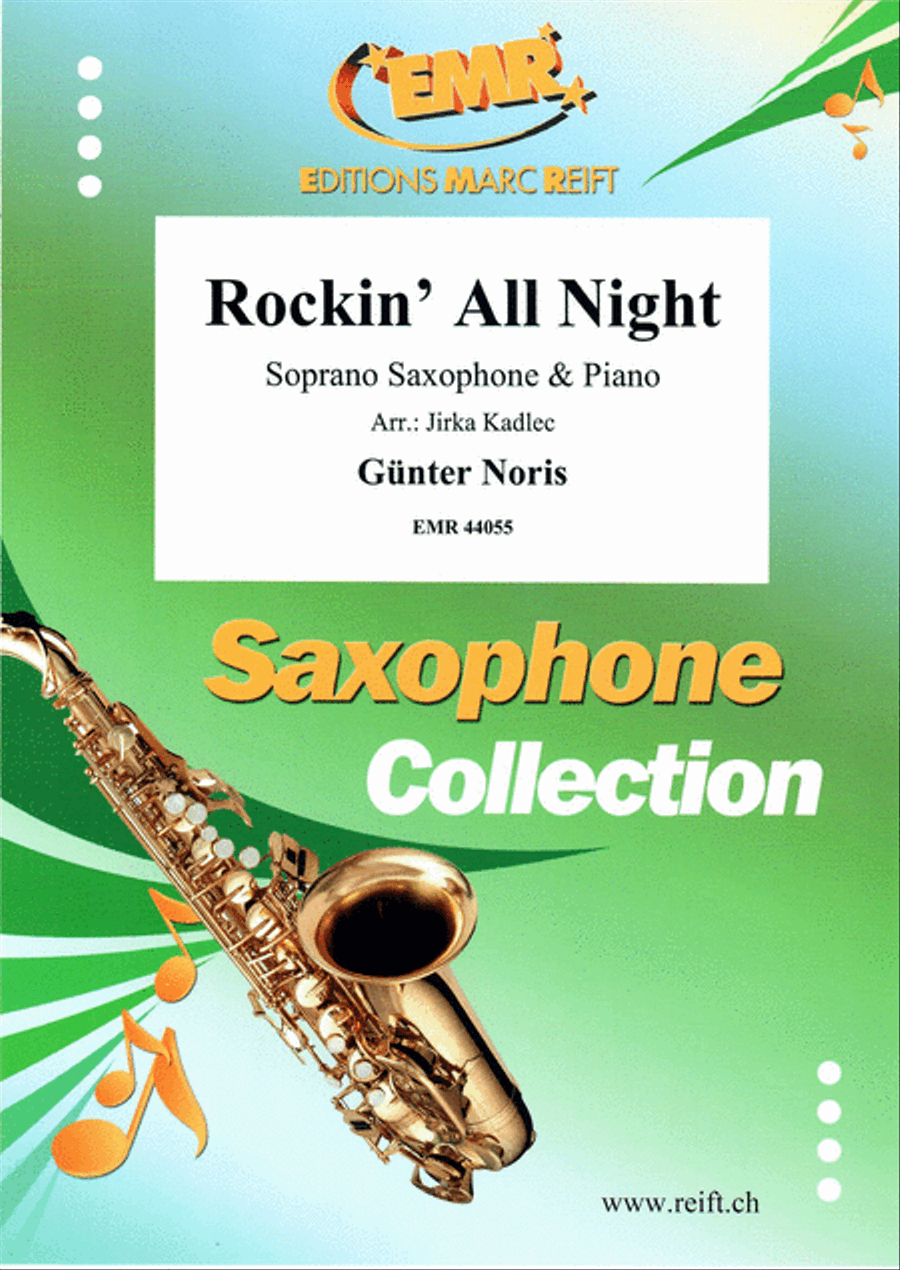 Rockin' All Night Soprano Saxophone scores gallery preview page 1