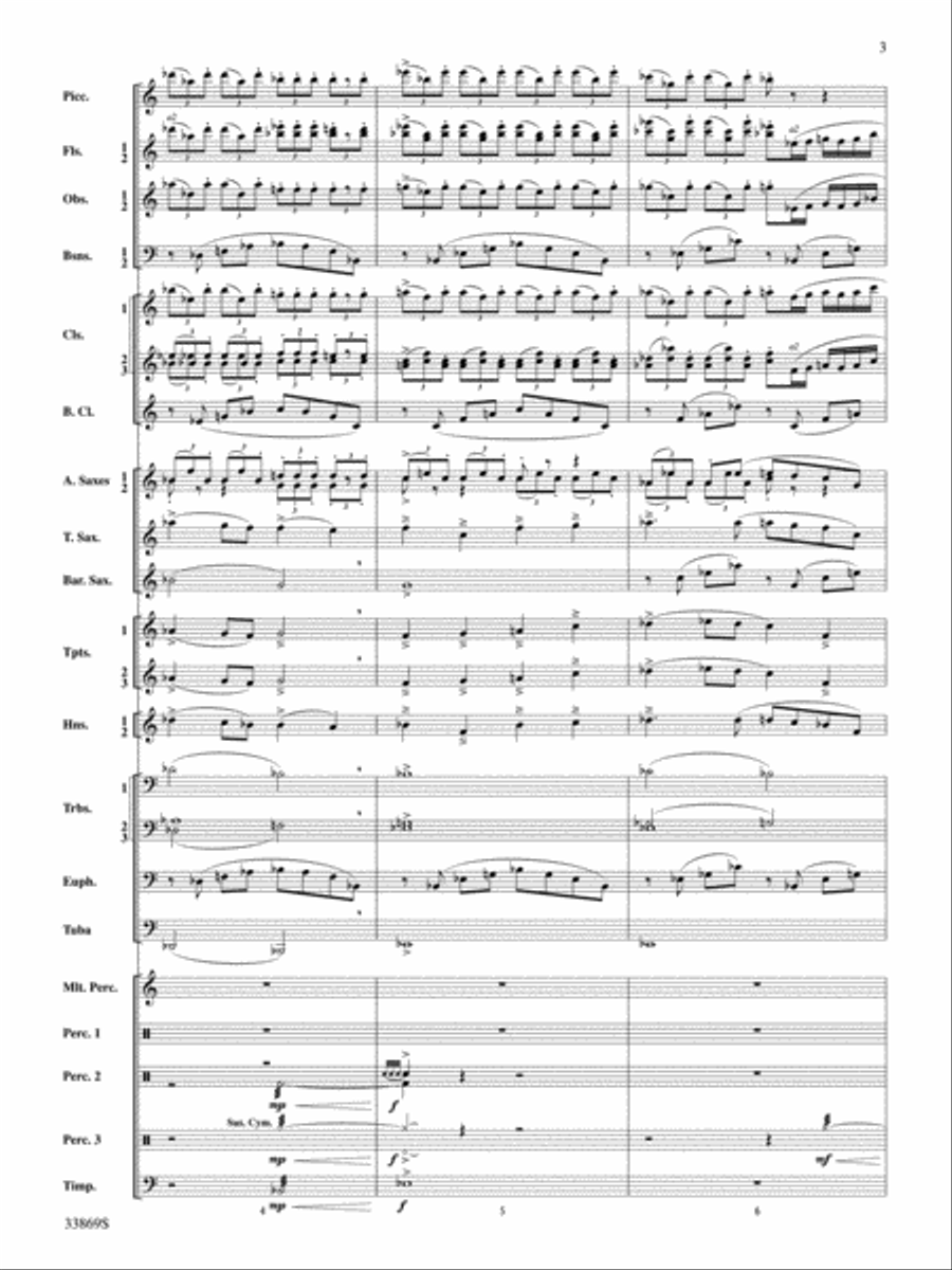 Mt. Everest Mt. Everest Concert Band scores gallery preview page 23