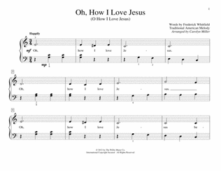 Oh, How I Love Jesus (O How I Love Jesus)