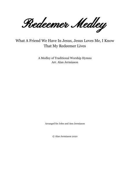 Redeemer Medley image number null