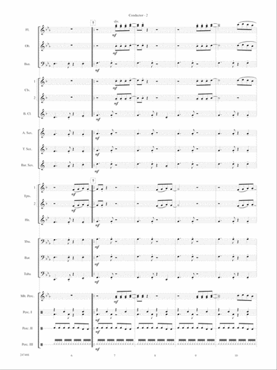Don't Cha (recorded by The Pussycat Dolls): Score Concert Band scores gallery preview page 4