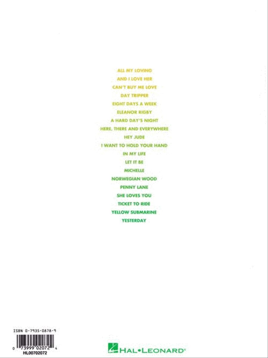 The Beatles Greatest Hits Acoustic Guitar scores gallery preview page 8