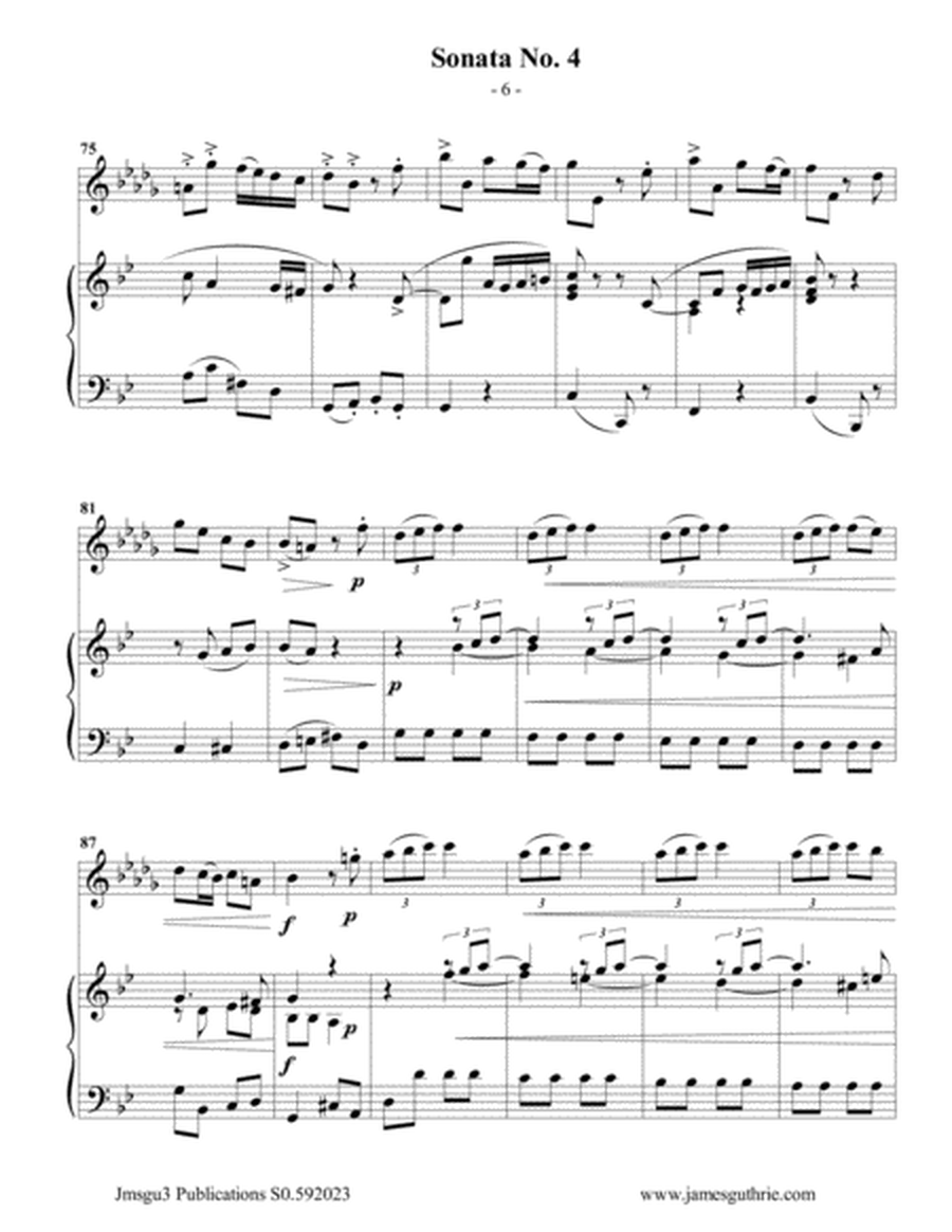 Vivaldi: Sonata No. 4 for Oboe d'Amore & Piano image number null