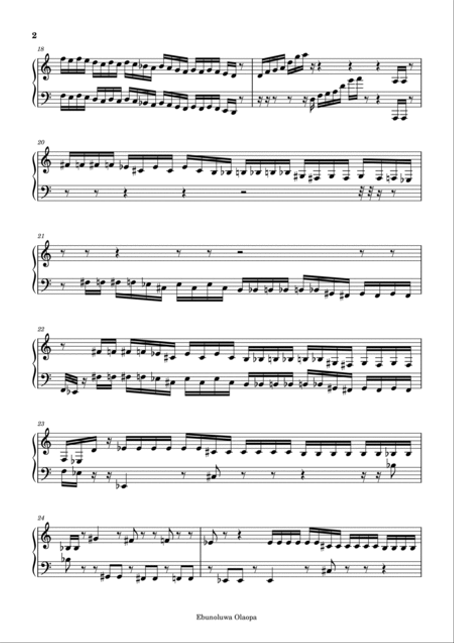 FABBER Piano Solo scores gallery preview page 2