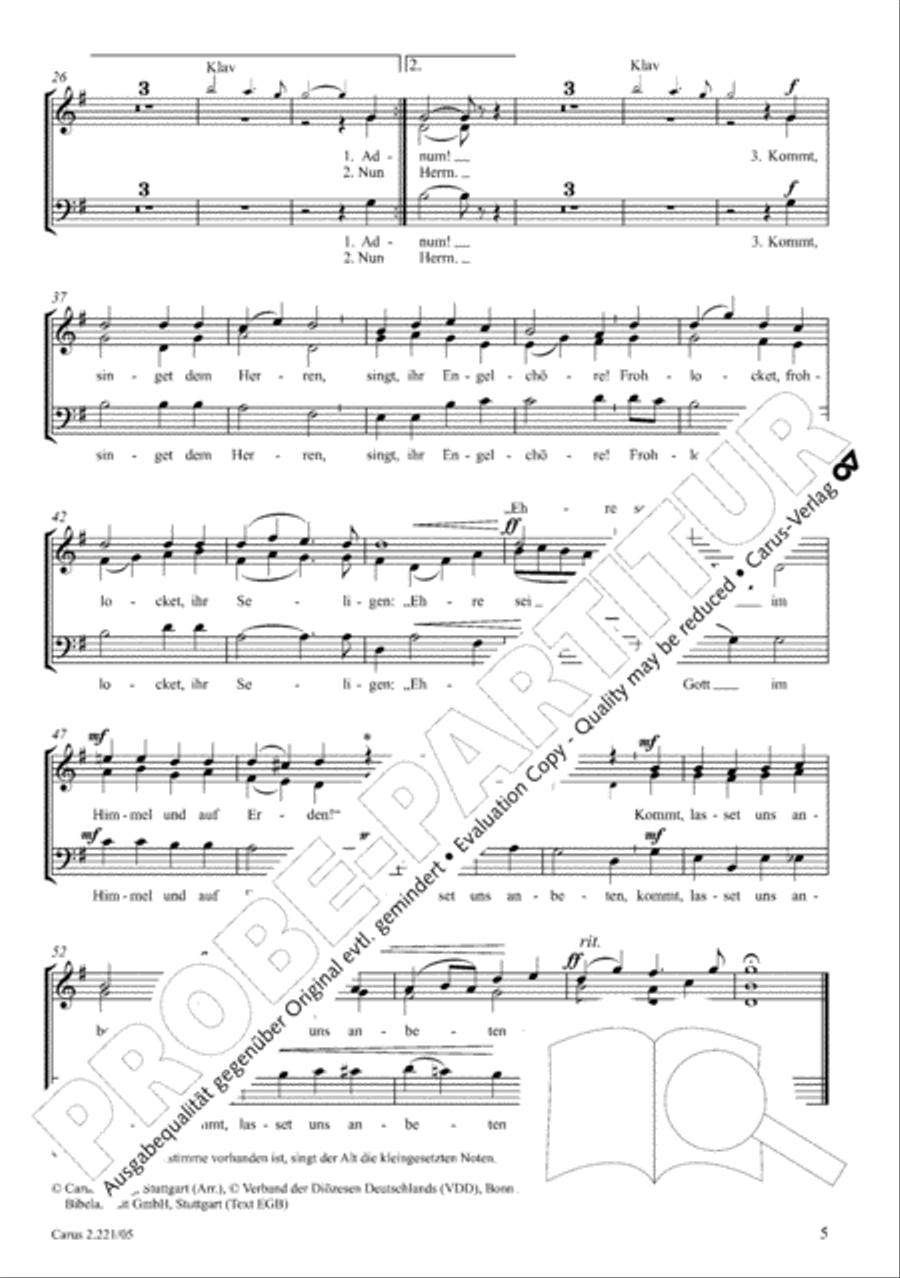 chorissimo! Christmas chorissimo! Christmas Choir scores gallery preview page 8