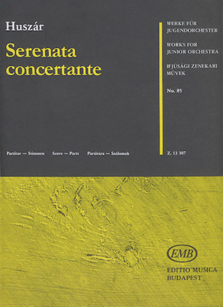 Serenata Concertante (Flute and Junior String Orchestra) String Orchestra scores gallery preview page 1