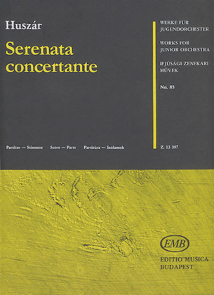 Book cover for Serenata Concertante (Flute and Junior String Orchestra)