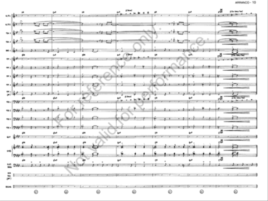 Arranco Jazz Ensemble scores gallery preview page 9