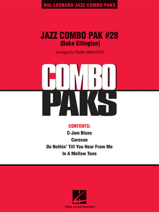 Book cover for Jazz Combo Pak #28 (Duke Ellington)