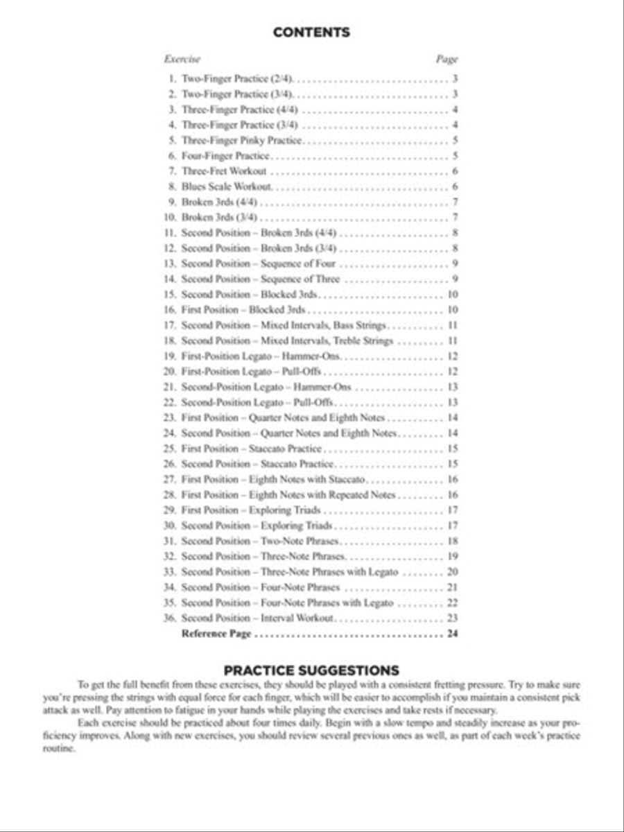 Fingerpower - Primer Level Guitar scores gallery preview page 2