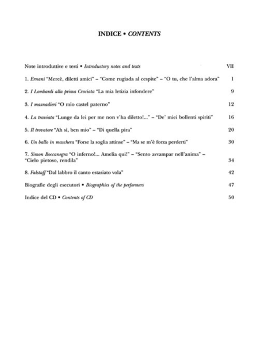 Cantolopera: Verdi Arias for Tenor Volume 2 Voice Solo scores gallery preview page 4