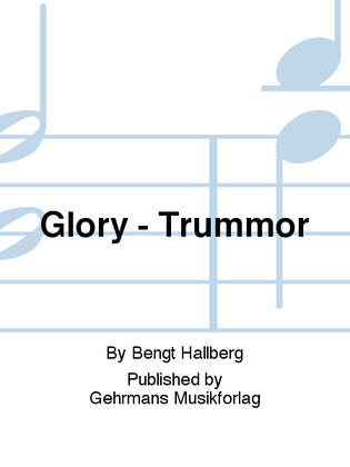 Book cover for Glory - Trummor