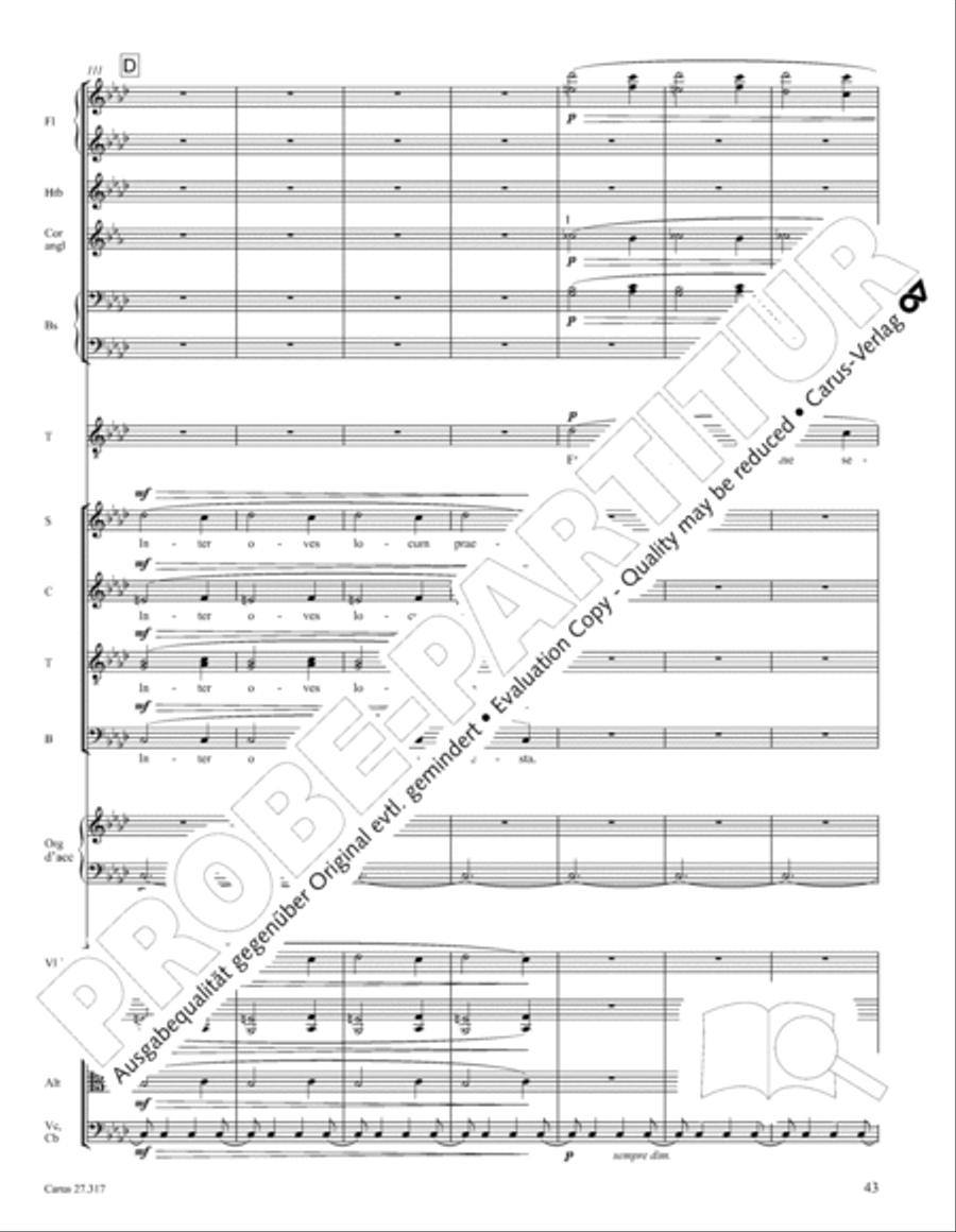 Messe de Requiem 4-Part scores gallery preview page 56