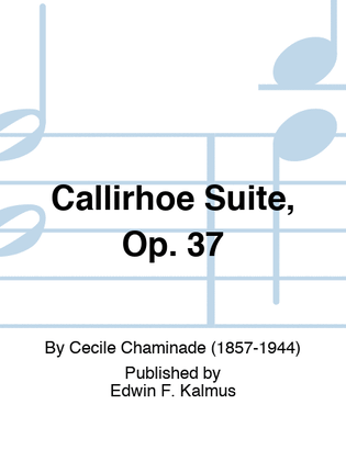 Book cover for Callirhoe Suite, Op. 37
