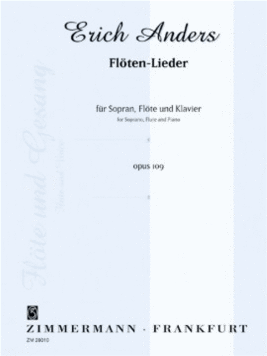 Songs for flute Op. 109 Songs for flute Op. 109 Chamber Music scores gallery preview page 1