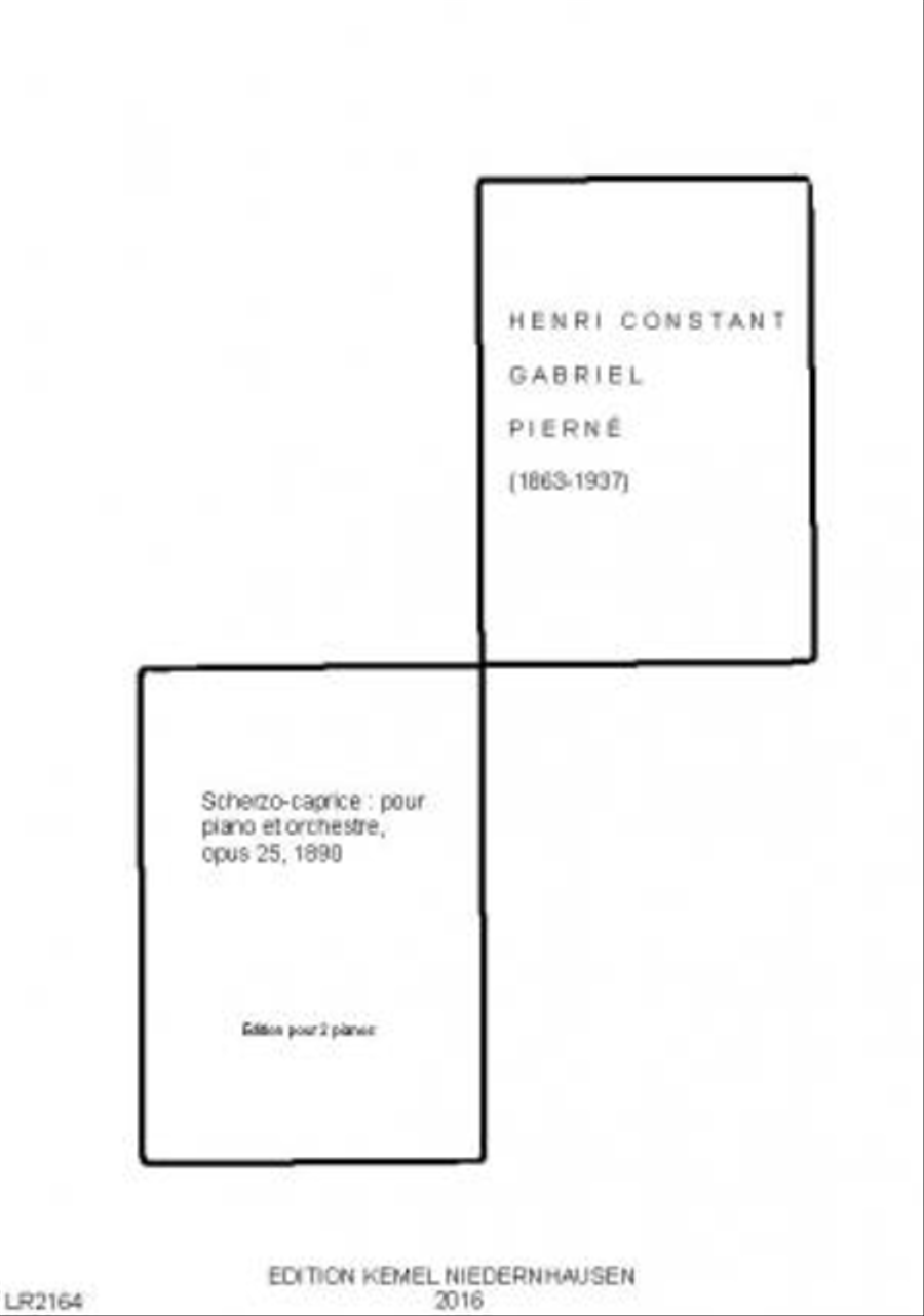 Scherzo-caprice Piano scores gallery preview page 1
