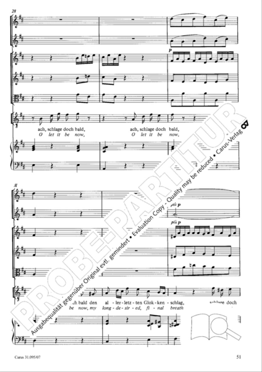 For me to live is Jesus (Christus, der ist mein Leben) STB scores gallery preview page 52