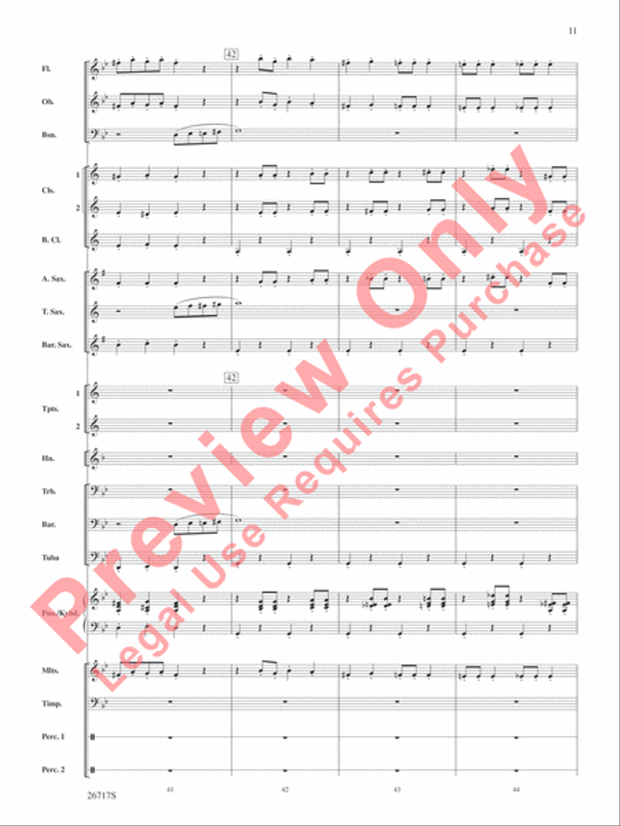 Dance of the Sugar Plum Fairy Concert Band Methods scores gallery preview page 12