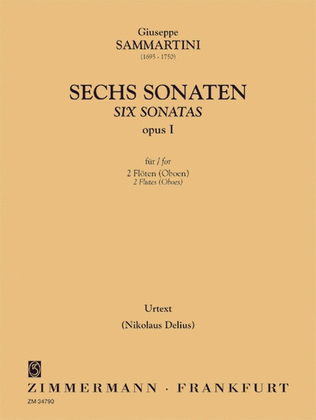 Six Sonatas op. I