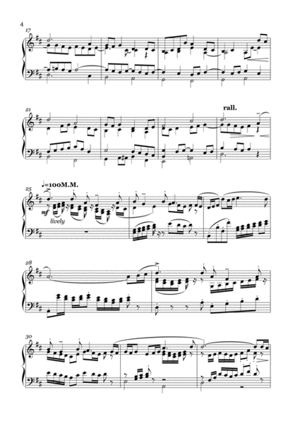 Variations on a Highland Air for solo piano