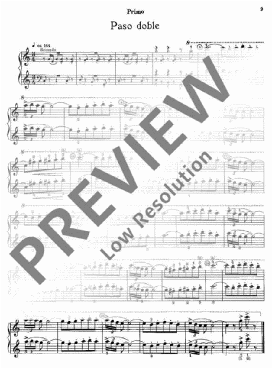 Easy Dances Piano Duet scores gallery preview page 10