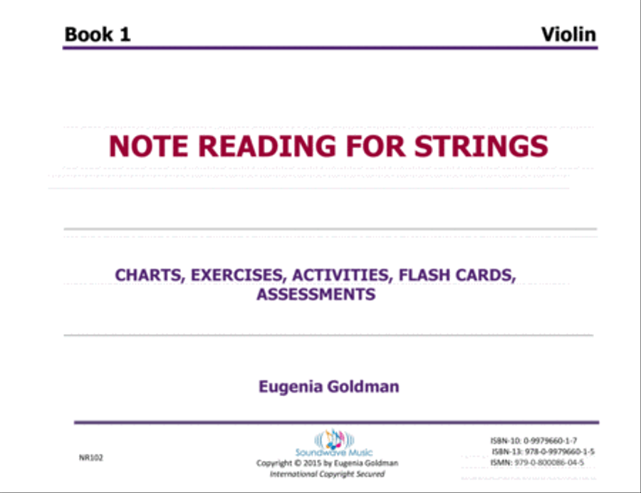 Note Reading For Strings Book 1 (Violin)