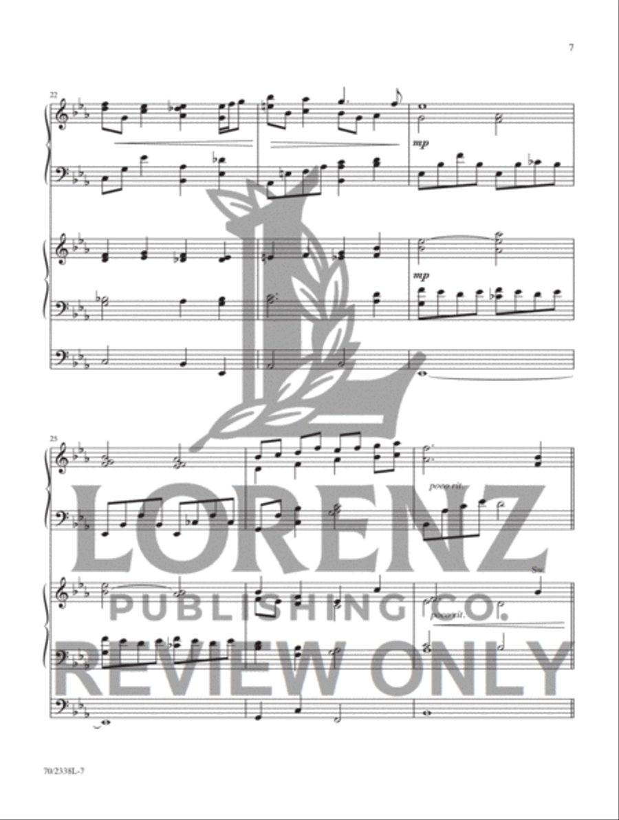 My Father's World Sacred scores gallery preview page 3
