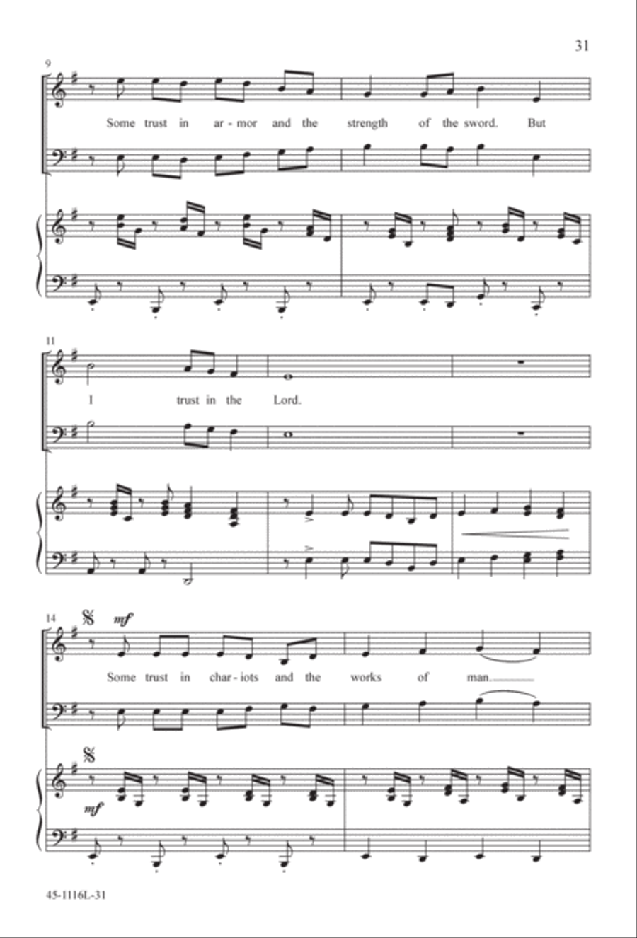 12 Anthems for about 12 Singers 3-Part scores gallery preview page 31