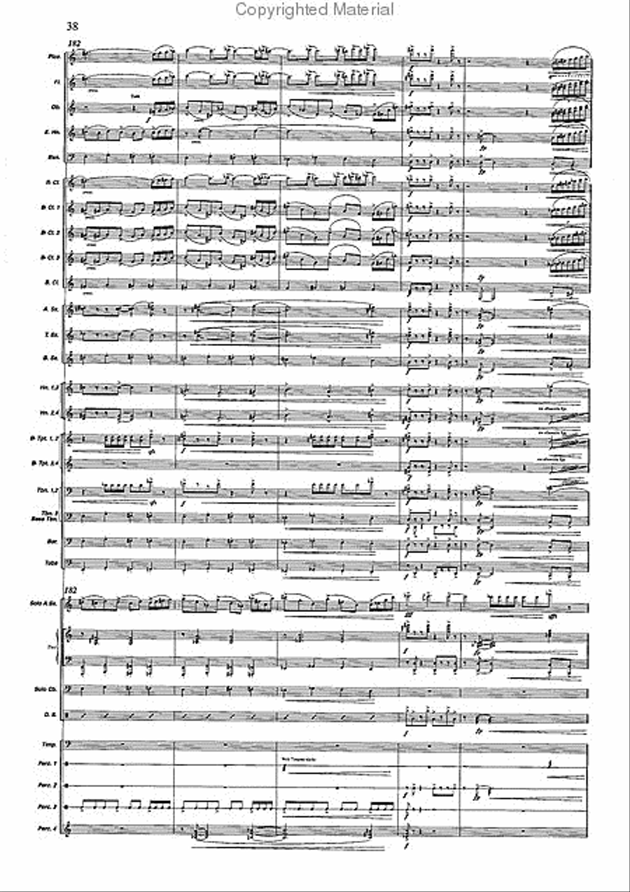 Concertango Concert Band scores gallery preview page 39