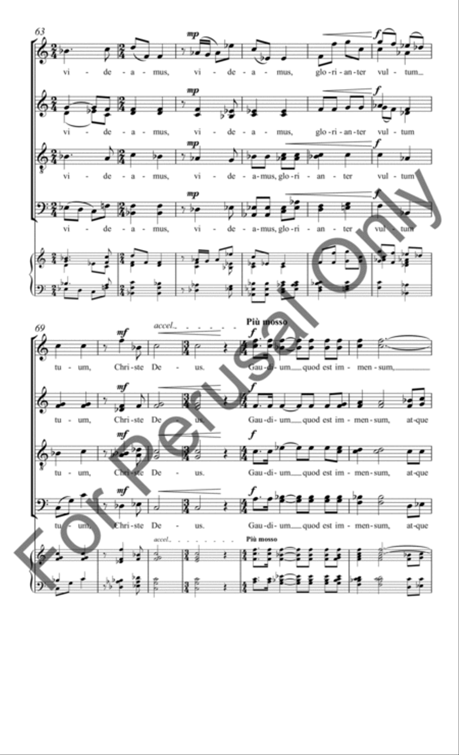 Ubi Caritas Ubi Caritas Divisi scores gallery preview page 9