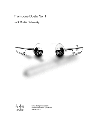 Book cover for Trombone Duets No. 1