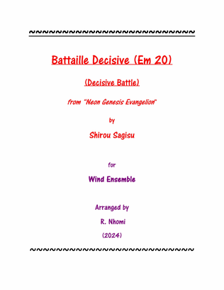 Battaille Decisive (Em 20)