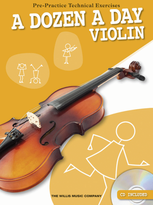 Book cover for A Dozen A Day - Violin