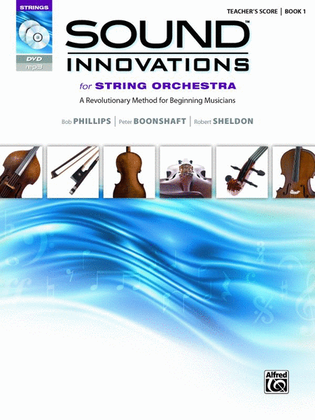 Book cover for Sound Innovations for String Orchestra, Book 1