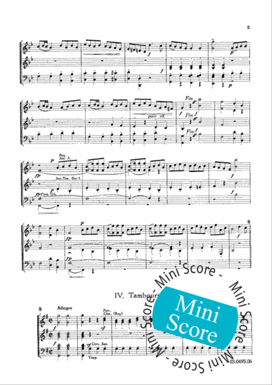 Cephale et Procris Concert Band scores gallery preview page 9